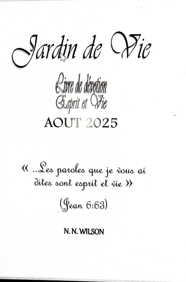 jardin de vie